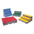 Set of Four flipFORMS Platforms - Shown in One-, Two-, Three-Tier & Storage Configurations